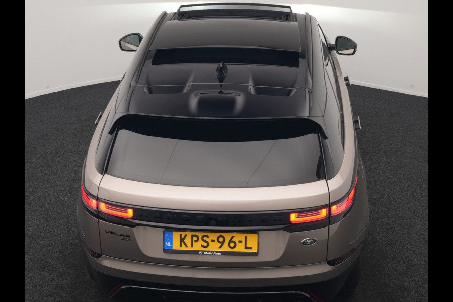 Land Rover Range Rover Velar P400e PHEV 400pk | Panodak | Adaptive Cruise | Camera | Meridian Audio | Lederen Sportstoelen Memory | Apple Carplay | Blis | Keyless | Navigatie | DAB | 20"L.M | Plug In Hybrid |