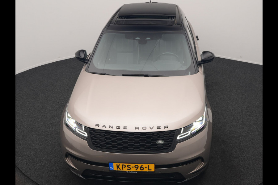 Land Rover Range Rover Velar P400e PHEV 400pk | Panodak | Adaptive Cruise | Camera | Meridian Audio | Lederen Sportstoelen Memory | Apple Carplay | Blis | Keyless | Navigatie | DAB | 20"L.M | Plug In Hybrid |