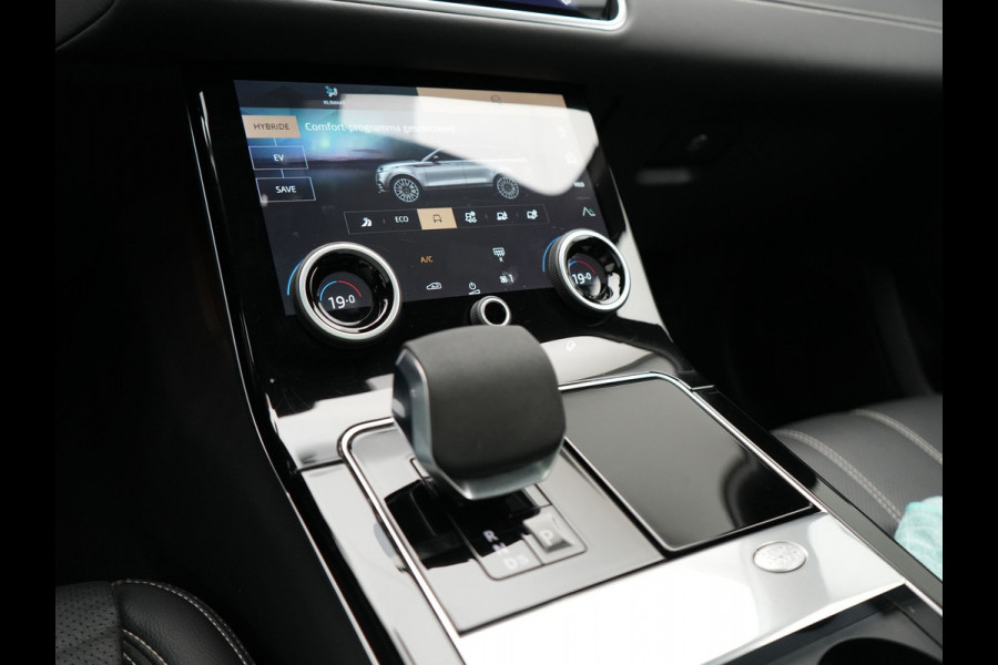 Land Rover Range Rover Velar P400e PHEV 400pk | Panodak | Adaptive Cruise | Camera | Meridian Audio | Lederen Sportstoelen Memory | Apple Carplay | Blis | Keyless | Navigatie | DAB | 20"L.M | Plug In Hybrid |