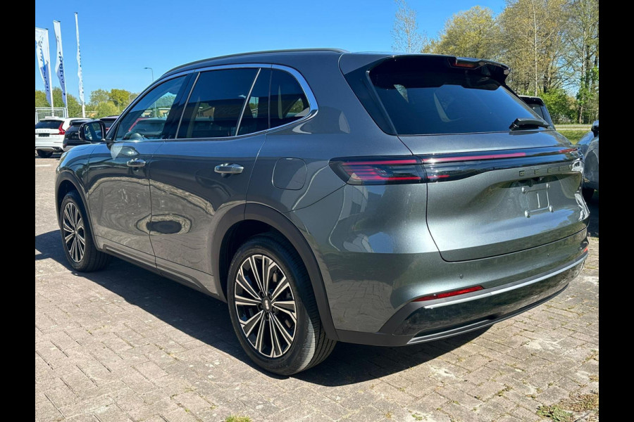 GEELY Starray EM-i 1.5 Max+ 262 PK | Panorama | Stoelen voor & achter verwarmd | Memory Seats | 360 Camera | 19 Inch LMV | 136km elektrisch bereik
