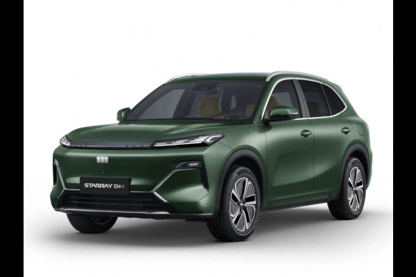 GEELY Starray EM-i 1.5 Max+ 262 PK | Panoramadak | Stoelverwarming & verkoeling | 136Km elektrisch bereik | 360 Camera | Achterbank verwarmd | Parkeersensoren | 19 Inch LMV |
