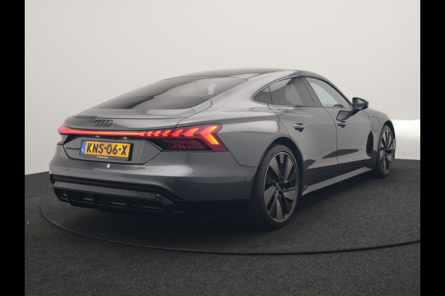 Audi e-tron GT 93 kWh 476pk Dealer O.H | Panodak | Head Up | Adaptive Cruise | 360 Camera | Laser LED | Bang & Olufsen | Lederen Sportstoelen Memory & Ventilatie | Keyless | Blis | Stuur & Stoelen Verwarmd | Navigatie | Virtual | DAB | 20"L.M |