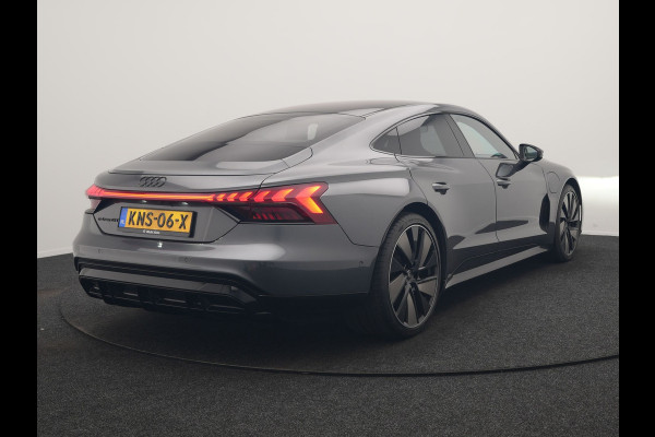Audi e-tron GT 93 kWh 476pk Dealer O.H | Panodak | Head Up | Adaptive Cruise | 360 Camera | Laser LED | Bang & Olufsen | Lederen Sportstoelen Memory & Ventilatie | Keyless | Blis | Stuur & Stoelen Verwarmd | Navigatie | Virtual | DAB | 20"L.M |