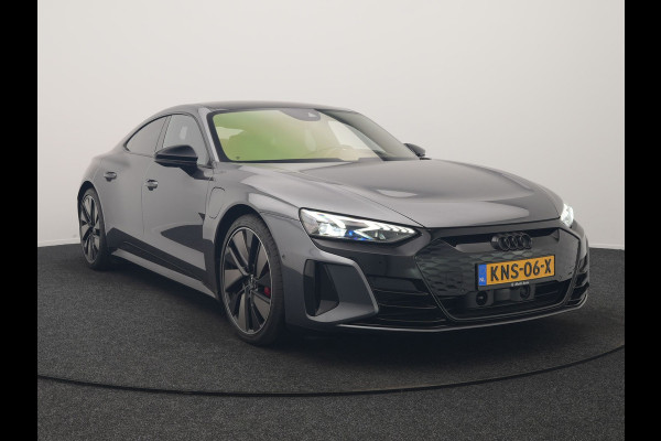 Audi e-tron GT 93 kWh 476pk Dealer O.H | Panodak | Head Up | Adaptive Cruise | 360 Camera | Laser LED | Bang & Olufsen | Lederen Sportstoelen Memory & Ventilatie | Keyless | Blis | Stuur & Stoelen Verwarmd | Navigatie | Virtual | DAB | 20"L.M |