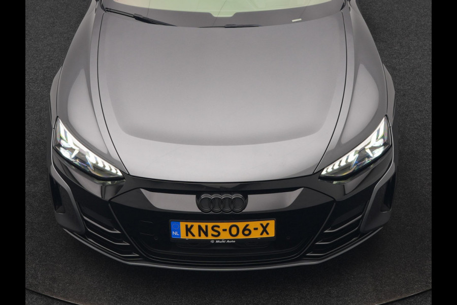 Audi e-tron GT 93 kWh 476pk Dealer O.H | Panodak | Head Up | Adaptive Cruise | 360 Camera | Laser LED | Bang & Olufsen | Lederen Sportstoelen Memory & Ventilatie | Keyless | Blis | Stuur & Stoelen Verwarmd | Navigatie | Virtual | DAB | 20"L.M |