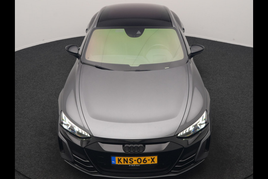 Audi e-tron GT 93 kWh 476pk Dealer O.H | Panodak | Head Up | Adaptive Cruise | 360 Camera | Laser LED | Bang & Olufsen | Lederen Sportstoelen Memory & Ventilatie | Keyless | Blis | Stuur & Stoelen Verwarmd | Navigatie | Virtual | DAB | 20"L.M |