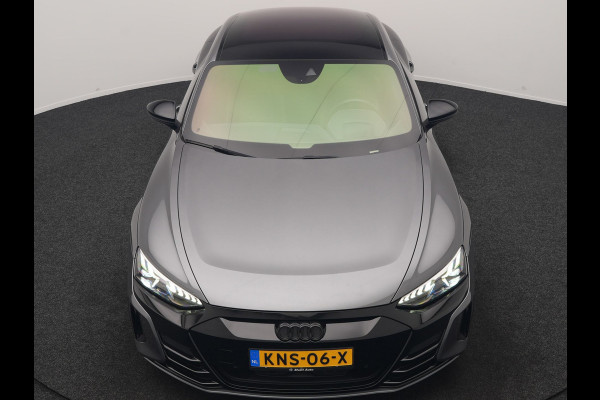 Audi e-tron GT 93 kWh 476pk Dealer O.H | Panodak | Head Up | Adaptive Cruise | 360 Camera | Laser LED | Bang & Olufsen | Lederen Sportstoelen Memory & Ventilatie | Keyless | Blis | Stuur & Stoelen Verwarmd | Navigatie | Virtual | DAB | 20"L.M |