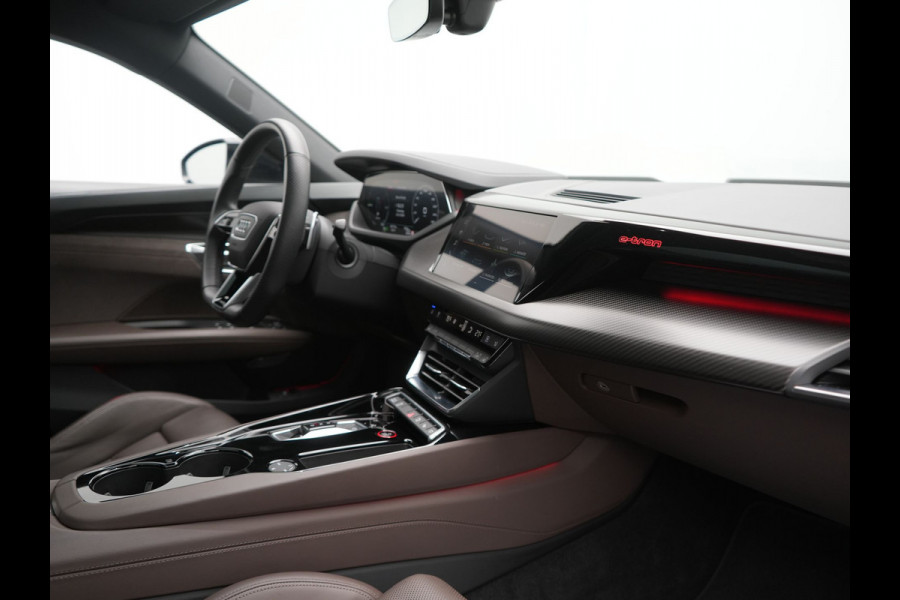 Audi e-tron GT 93 kWh 476pk Dealer O.H | Panodak | Head Up | Adaptive Cruise | 360 Camera | Laser LED | Bang & Olufsen | Lederen Sportstoelen Memory & Ventilatie | Keyless | Blis | Stuur & Stoelen Verwarmd | Navigatie | Virtual | DAB | 20"L.M |