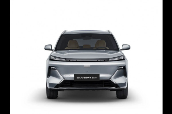 GEELY Starray EM-i 1.5 Max+ 262 PK | Panoramadak | Stoelverwarming & verkoeling | 136Km elektrisch bereik | 360 Camera | Achterbank verwarmd | Parkeersensoren | 19 Inch LMV |