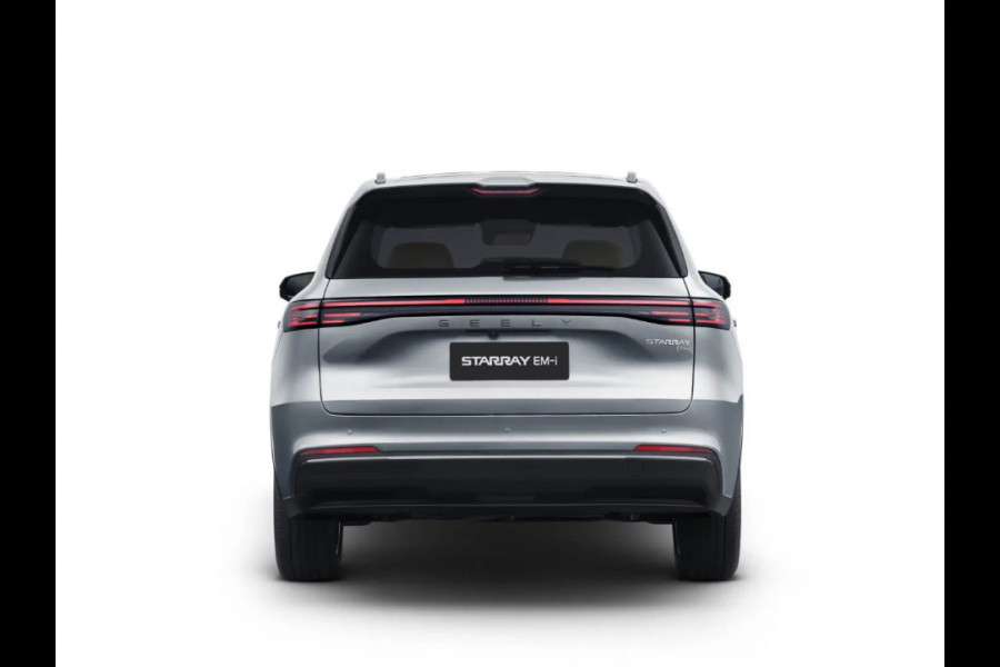 GEELY Starray EM-i 1.5 Max+ 262 PK | Panoramadak | Stoelverwarming & verkoeling | 136Km elektrisch bereik | 360 Camera | Achterbank verwarmd | Parkeersensoren | 19 Inch LMV |