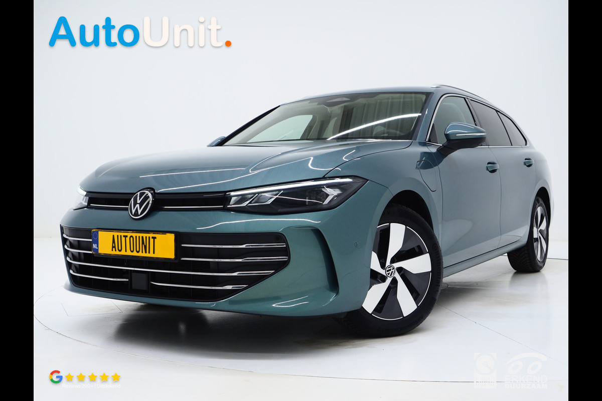 Volkswagen Passat Variant 1.5 eHybrid 204PK | Leder/Alcantara | Trekhaak | Stoelventilatie | Massage | HUD | 360 | Memory