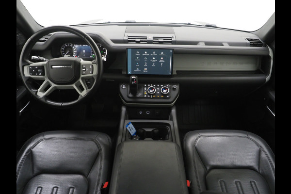 Land Rover Defender 110 2.0 P400e 110 | Panoramadak | Trekhaak | Leder | Stoelventilatie | Luchtvering | 360 | Memory