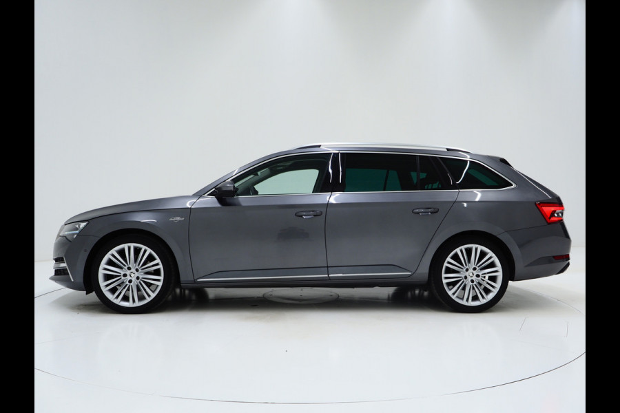 Škoda Superb Combi 1.4 TSI iV Laurin & Klement | Leder | Trekhaak | Massage | Canton | 360 | Memory | Stoelkoeling | Keyless