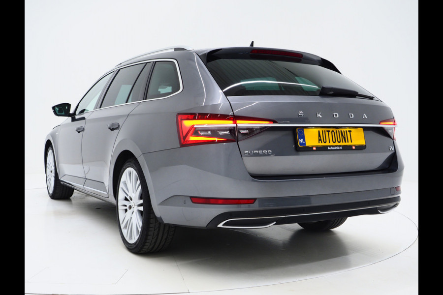 Škoda Superb Combi 1.4 TSI iV Laurin & Klement | Leder | Trekhaak | Massage | Canton | 360 | Memory | Stoelkoeling | Keyless