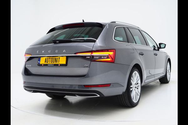 Škoda Superb Combi 1.4 TSI iV Laurin & Klement | Leder | Trekhaak | Massage | Canton | 360 | Memory | Stoelkoeling | Keyless