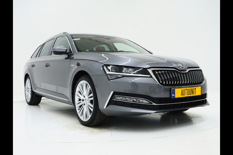 Škoda Superb Combi 1.4 TSI iV Laurin & Klement | Leder | Trekhaak | Massage | Canton | 360 | Memory | Stoelkoeling | Keyless