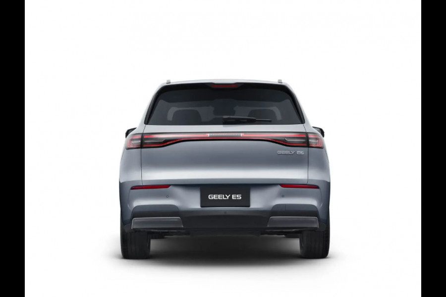 GEELY E5 Max+ 68 kWh 218 PK | 450 Km bereik | Panoramadak | 360 Camera | Warmtepomp | Stoelverwarming & verkoeling | Massagestoelen | Elektrische klep | Stuurverwarming | Parkeersensoren | Achterbank verwarmd | 19 Inch