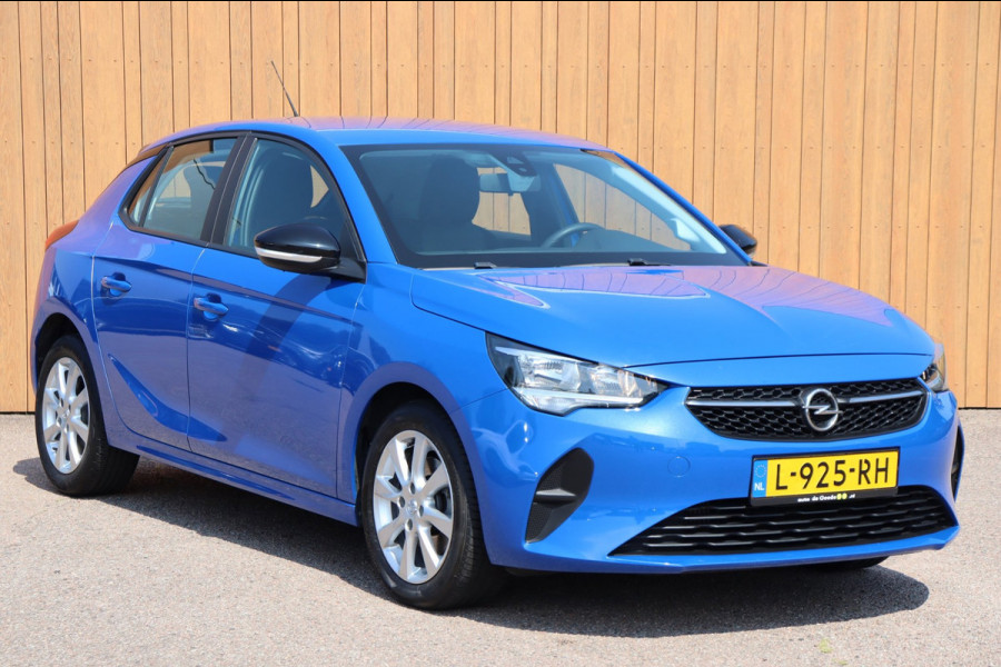 Opel Corsa 1.2 Turbo Edition org.NL metallic blauw lmv carplay