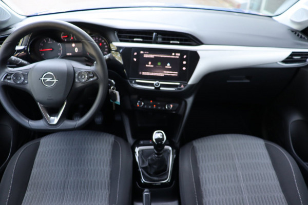 Opel Corsa 1.2 Turbo Edition org.NL metallic blauw lmv carplay