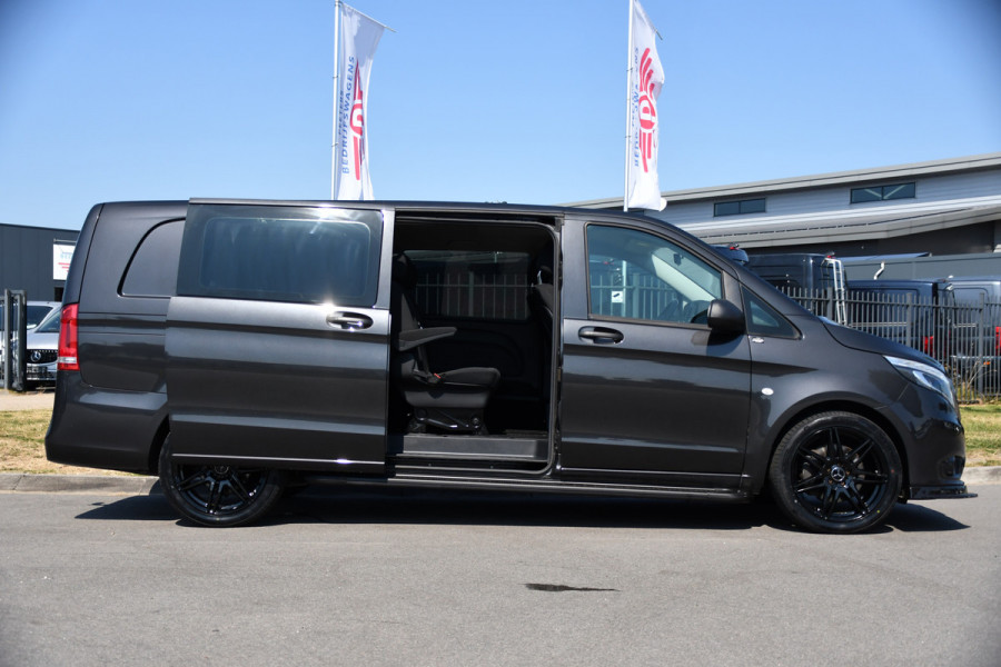 Mercedes-Benz Vito 124 CDI L3 DC PB Edition Camera, Cruise, Carplay, Stoelverwarming, 237pk, Automaat, Multimedia, Trekhaak, Uniek!