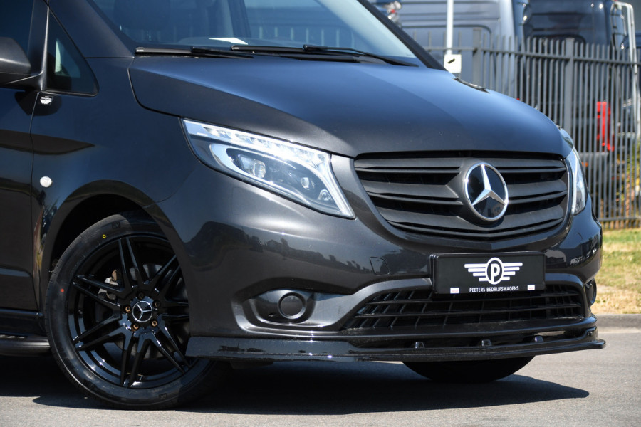 Mercedes-Benz Vito 124 CDI L3 DC PB Edition Camera, Cruise, Carplay, Stoelverwarming, 237pk, Automaat, Multimedia, Trekhaak, Uniek!