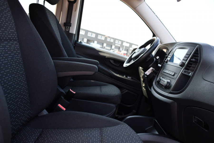 Mercedes-Benz Vito 124 CDI L3 DC PB Edition Camera, Cruise, Carplay, Stoelverwarming, 237pk, Automaat, Multimedia, Trekhaak, Uniek!