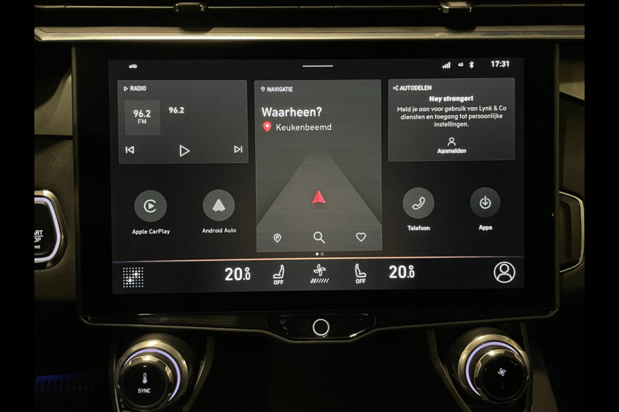 Lynk & Co 01 1.5|PHEV|NAP|NL-AUTO|PANO|ACC|360+V+A CAMERA|ANDROID/CARPLAY|STOELVERW|INFINITY AUDIO|MEMORY|ELEK. A-KLEP + INTERIEUR