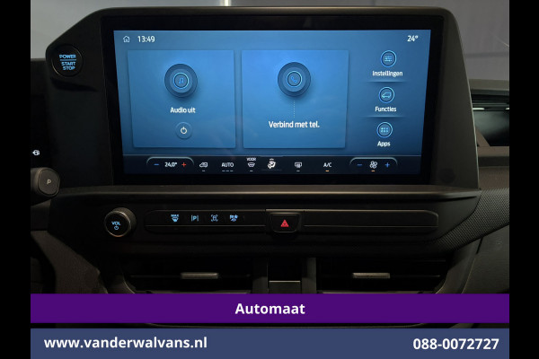Ford Transit Custom 2.0 TDCI 136pk Automaat L1H1 Euro6 Airco | Camera | Apple Carplay | LED | 2740kg Trekhaak Cruisecontrol, Android Auto, Verwarmde Voorruit, Parkeersensoren, Bijrijdersbank