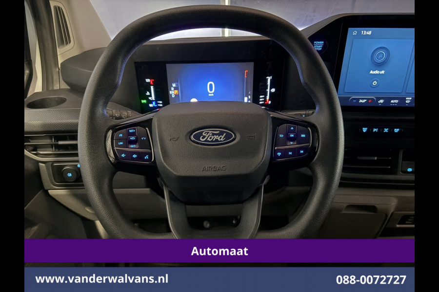Ford Transit Custom 2.0 TDCI 136pk Automaat L1H1 Euro6 Airco | Camera | Apple Carplay | LED | 2740kg Trekhaak Cruisecontrol, Android Auto, Verwarmde Voorruit, Parkeersensoren, Bijrijdersbank