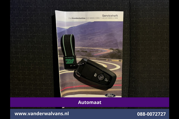 Ford Transit Custom 2.0 TDCI 136pk Automaat L1H1 Euro6 Airco | Camera | Apple Carplay | LED | 2740kg Trekhaak Cruisecontrol, Android Auto, Verwarmde Voorruit, Parkeersensoren, Bijrijdersbank