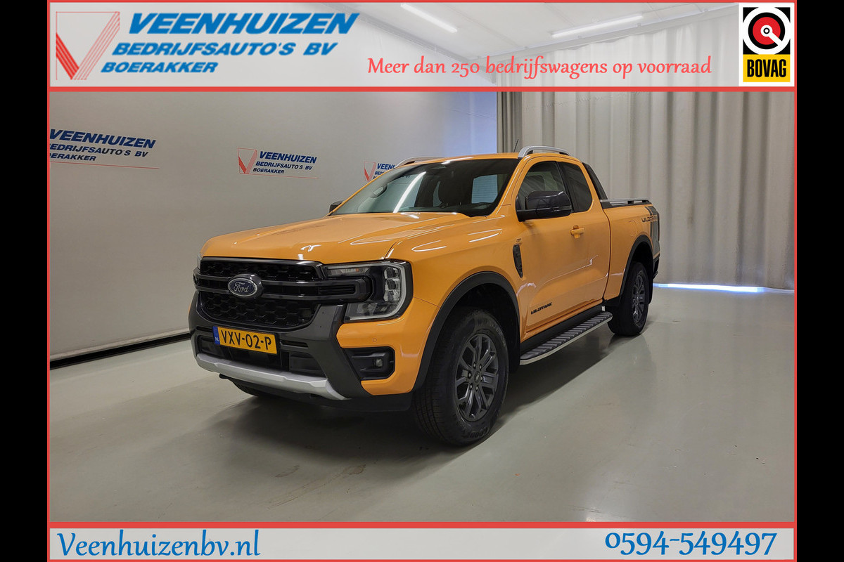 Ford Ranger 2.0TDCI 205pk Pick-up 4X4 Automaat 3500kg Trekgewicht Euro 6!