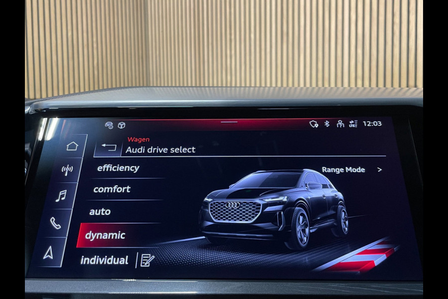 Audi Q4 e-tron 40 S-Line Competition 77 kWh|93%SOH|BLACK|ACC|APPLE CARPLAY|CAMERA|STOELVERWARMING|NAP|NL AUTO|INCL.BTW|1e EIG.|