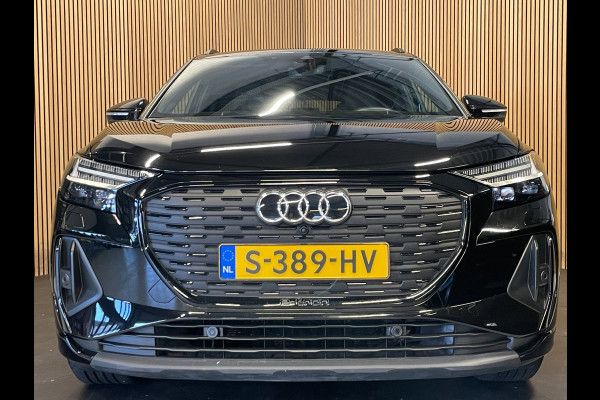 Audi Q4 e-tron 40 S-Line Competition 77 kWh|93%SOH|BLACK|ACC|APPLE CARPLAY|CAMERA|STOELVERWARMING|NAP|NL AUTO|INCL.BTW|1e EIG.|