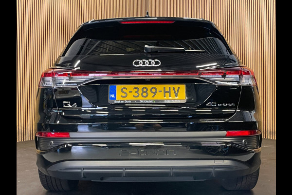 Audi Q4 e-tron 40 S-Line Competition 77 kWh|93%SOH|BLACK|ACC|APPLE CARPLAY|CAMERA|STOELVERWARMING|NAP|NL AUTO|INCL.BTW|1e EIG.|