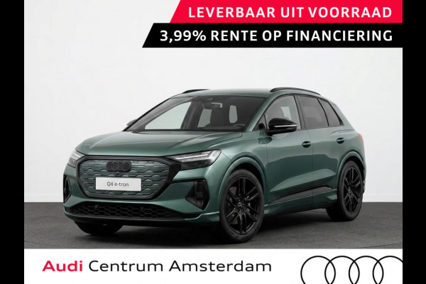 Audi Q4 e-tron S edition 82 kWh 286 pk | MMI navigatie pro | MMI bijrijdersdisplay | Techniekpakket plus | Optiekpakket zwart-glanzend |