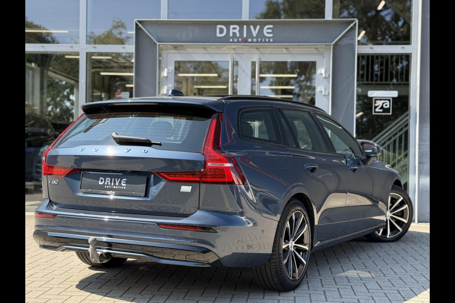 Volvo V60 2.0 T6 Plug-in hybrid 350Pk AWD Plus Dark Long Range|Pano|H/K|360Cam|Pilot|Trekhaak