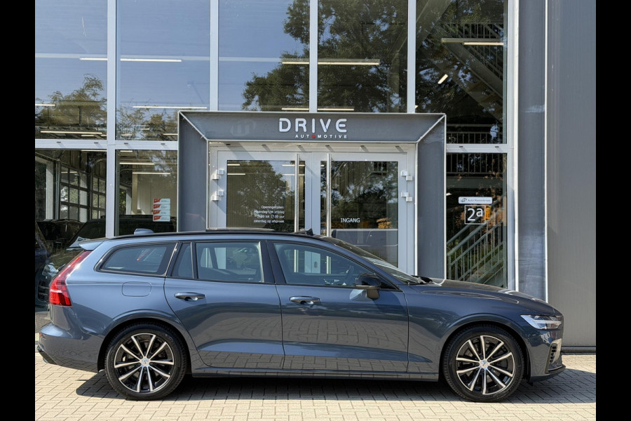 Volvo V60 2.0 T6 Plug-in hybrid 350Pk AWD Plus Dark Long Range|Pano|H/K|360Cam|Pilot|Trekhaak