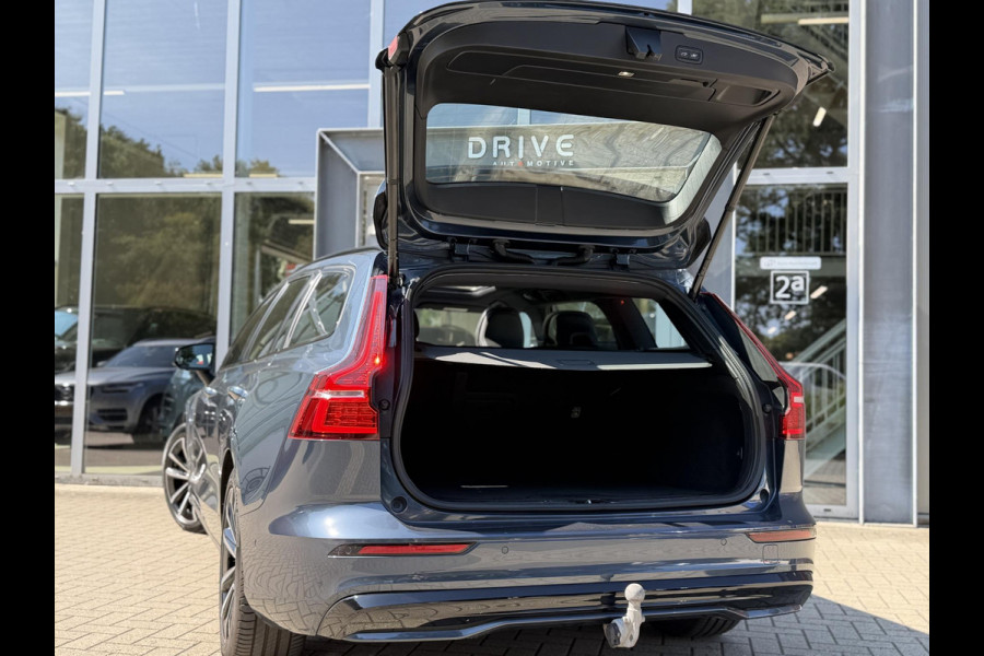Volvo V60 2.0 T6 Plug-in hybrid 350Pk AWD Plus Dark Long Range|Pano|H/K|360Cam|Pilot|Trekhaak