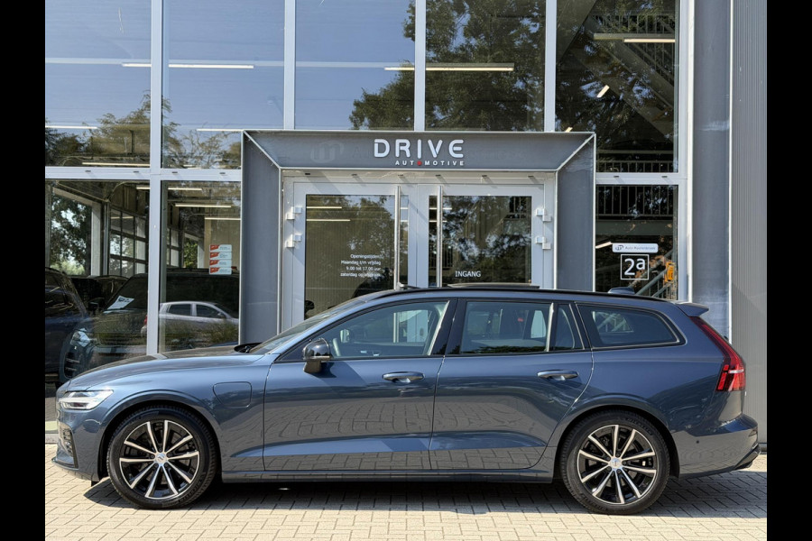 Volvo V60 2.0 T6 Plug-in hybrid 350Pk AWD Plus Dark Long Range|Pano|H/K|360Cam|Pilot|Trekhaak