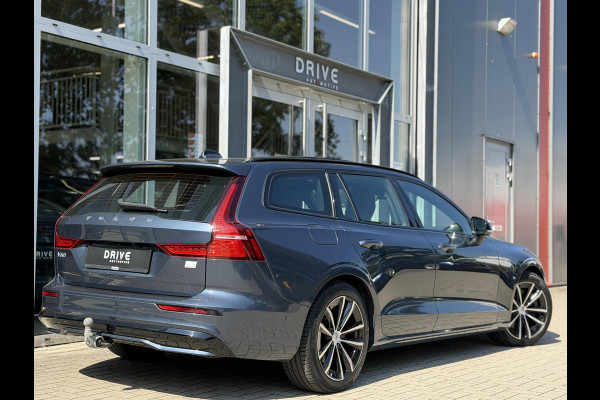 Volvo V60 2.0 T6 Plug-in hybrid 350Pk AWD Plus Dark Long Range|Pano|H/K|360Cam|Pilot|Trekhaak