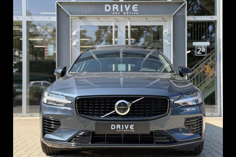 Volvo V60 2.0 T6 Plug-in hybrid 350Pk AWD Plus Dark Long Range|Pano|H/K|360Cam|Pilot|Trekhaak