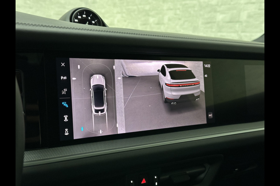 Porsche Cayenne Coupé 3.0 E-Hybrid | Passenger Display | 360 Camera | Sport-Design | ACC | Sport-Chrono | Soft-Close | BOSE | Panorama | Trekhaak 3500kg trekgewicht | 4-Zone Clima | Matrix-LED | Keyless-Entry | Sfeerverlichting | Luchtvering | 22 Inch | Leder Dashboard | Dodehoek | Memory | Carplay |