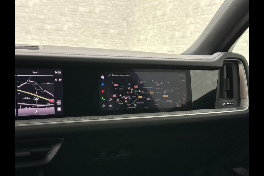 Porsche Cayenne Coupé 3.0 E-Hybrid | Passenger Display | 360 Camera | Sport-Design | ACC | Sport-Chrono | Soft-Close | BOSE | Panorama | Trekhaak 3500kg trekgewicht | 4-Zone Clima | Matrix-LED | Keyless-Entry | Sfeerverlichting | Luchtvering | 22 Inch | Leder Dashboard | Dodehoek | Memory | Carplay |