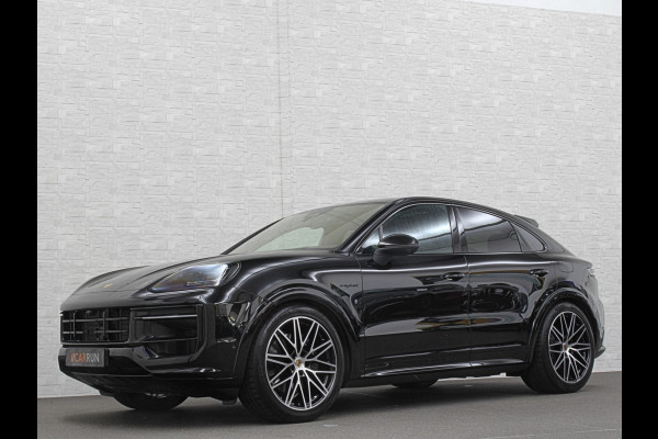 Porsche Cayenne Coupé 3.0 E-Hybrid | Passenger Display | 360 Camera | Sport-Design | ACC | Sport-Chrono | Soft-Close | BOSE | Panorama | Trekhaak 3500kg trekgewicht | 4-Zone Clima | Matrix-LED | Keyless-Entry | Sfeerverlichting | Luchtvering | 22 Inch | Leder Dashboard | Dodehoek | Memory | Carplay |