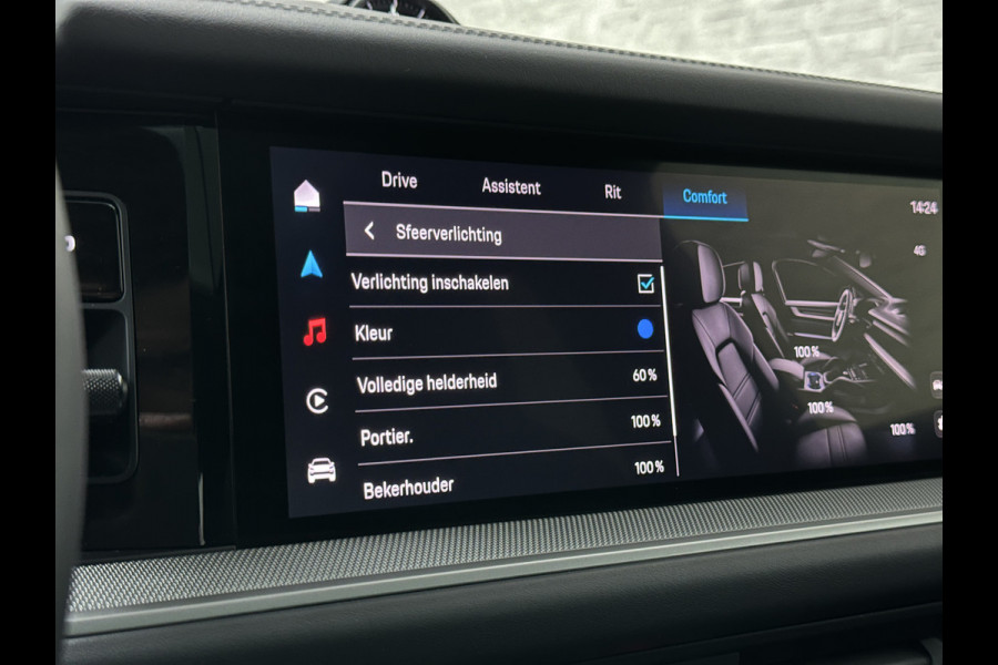 Porsche Cayenne Coupé 3.0 E-Hybrid | Passenger Display | 360 Camera | Sport-Design | ACC | Sport-Chrono | Soft-Close | BOSE | Panorama | Trekhaak 3500kg trekgewicht | 4-Zone Clima | Matrix-LED | Keyless-Entry | Sfeerverlichting | Luchtvering | 22 Inch | Leder Dashboard | Dodehoek | Memory | Carplay |