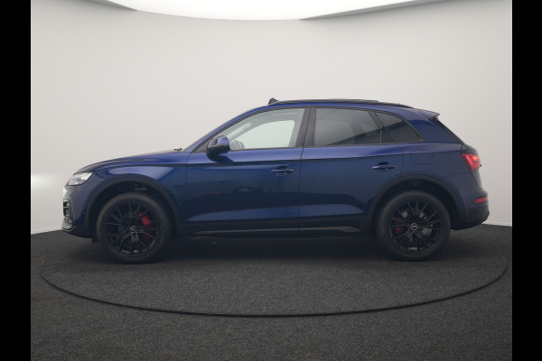 Audi Q5 50 TFSI e Advanced edition PHEV 300pk Dealer O.H. | Panodak | Head Up | Adaptive Cruise | 360 Camera | Bang & Olufsen | Matrix LED | Lederen Comfortstoelen Memory & Verwarmd | Keyless | Apple Carplay | Navigatie | DAB | Plug In Hybrid |