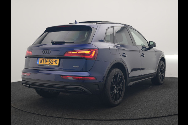 Audi Q5 50 TFSI e Advanced edition PHEV 300pk Dealer O.H. | Panodak | Head Up | Adaptive Cruise | 360 Camera | Bang & Olufsen | Matrix LED | Lederen Comfortstoelen Memory & Verwarmd | Keyless | Apple Carplay | Navigatie | DAB | Plug In Hybrid |