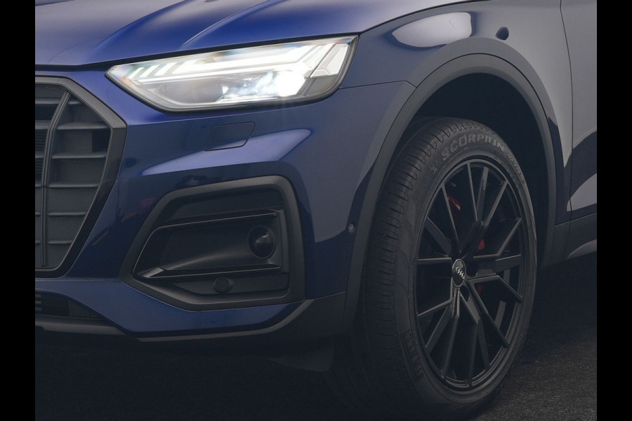 Audi Q5 50 TFSI e Advanced edition PHEV 300pk Dealer O.H. | Panodak | Head Up | Adaptive Cruise | 360 Camera | Bang & Olufsen | Matrix LED | Lederen Comfortstoelen Memory & Verwarmd | Keyless | Apple Carplay | Navigatie | DAB | Plug In Hybrid |
