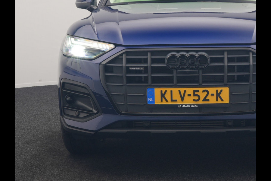 Audi Q5 50 TFSI e Advanced edition PHEV 300pk Dealer O.H. | Panodak | Head Up | Adaptive Cruise | 360 Camera | Bang & Olufsen | Matrix LED | Lederen Comfortstoelen Memory & Verwarmd | Keyless | Apple Carplay | Navigatie | DAB | Plug In Hybrid |