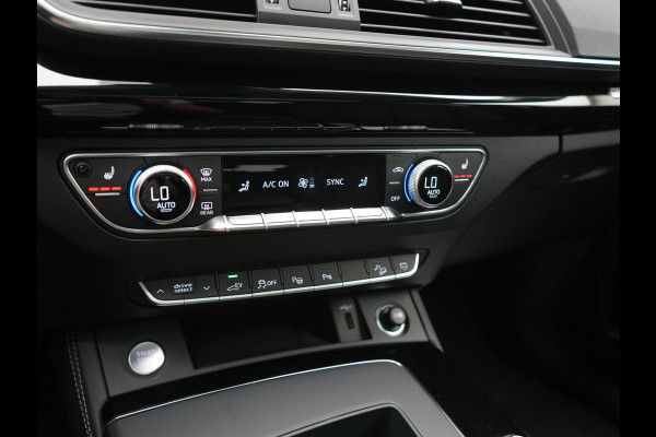 Audi Q5 50 TFSI e Advanced edition PHEV 300pk Dealer O.H. | Panodak | Head Up | Adaptive Cruise | 360 Camera | Bang & Olufsen | Matrix LED | Lederen Comfortstoelen Memory & Verwarmd | Keyless | Apple Carplay | Navigatie | DAB | Plug In Hybrid |